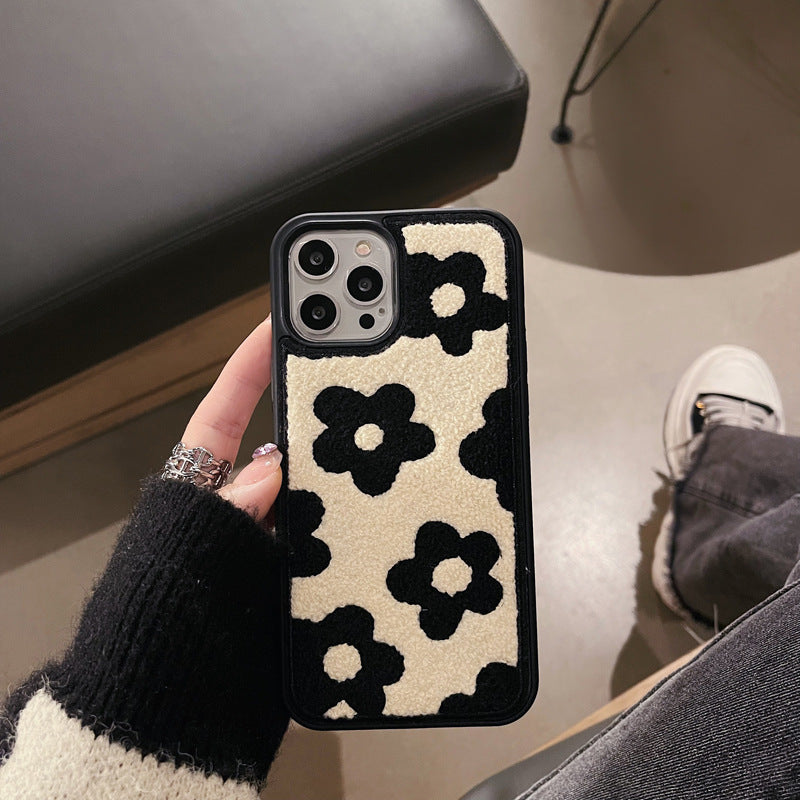 ✨ Fluffy Floral Phone Case