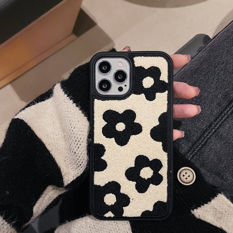 ✨ Fluffy Floral Phone Case