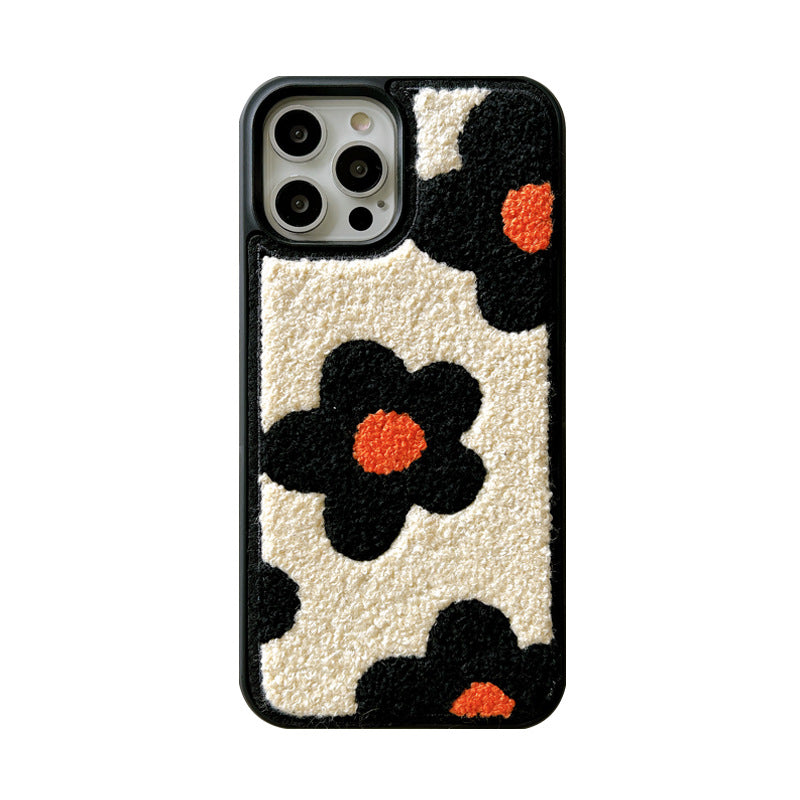 ✨ Fluffy Floral Phone Case
